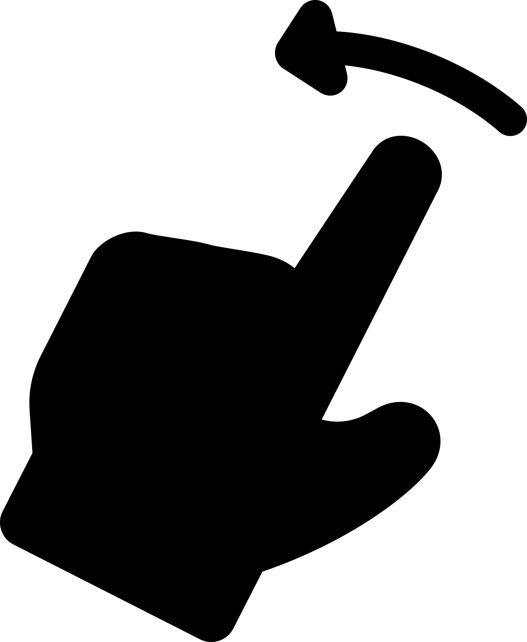 Gui Gesture Swipe Left Stencil Svg Vector Free Vectors